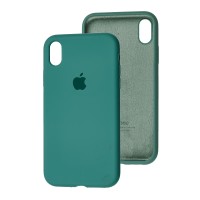 Чохол для iPhone Xr Silicone Full зелений / light green
