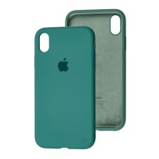 Чохол для iPhone Xr Silicone Full зелений / light green