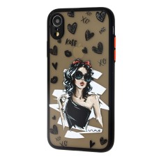 Чохол для iPhone Xr Wave Cartoon black dress