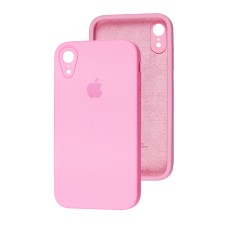 Чохол для iPhone Xr Square Full camera рожевий / light pink