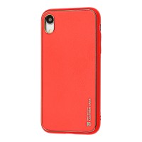 Чохол для iPhone Xr Leather Xshield red