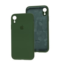 Чохол для iPhone Xr Slim Full camera forest green