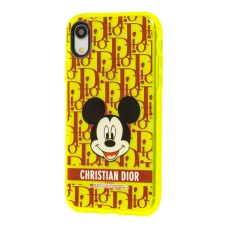 Чохол для iPhone Xr Neon print Міккі Маус CD
