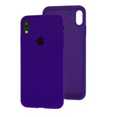Чохол для iPhone Xr Silicone Full фіолетовий / ultra violet