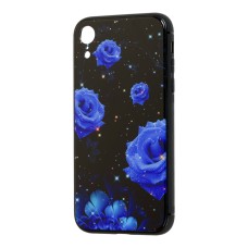 Чохол для iPhone Xr glass троянда