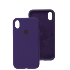 Чохол для iPhone Xr Silicone Full фіолетовий / amethyst