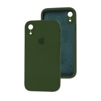 Чохол для iPhone Xr Square Full camera зелений / army green