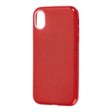 Чохол для iPhone Xr Shining Glitter червоний