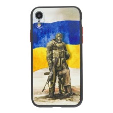 Чохол для iPhone Xr WAVE Ukraine Shadow Matte protector of children