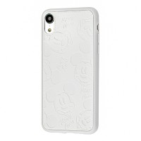 Чохол для iPhone Xr Mickey Mouse leather білий