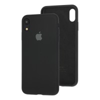Чохол для iPhone Xr Silicone Full чорний
