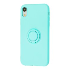 Чохол для iPhone Xr ColorRing бірюзовий