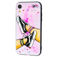Чохол для iPhone Xr Girls UV shoes
