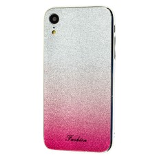 Чохол для iPhone Xr Ambre Fashion сріблястий / малиновий