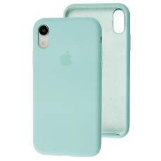 Чохол для iPhone Xr Silicone Slim Full camera turquoise