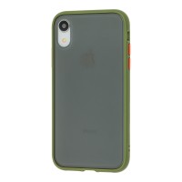 Чохол для iPhone Xr "LikGus Maxshield" зелений