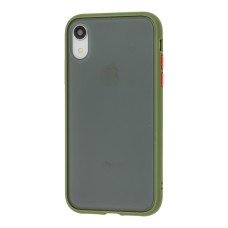 Чохол для iPhone Xr "LikGus Maxshield" зелений