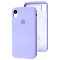 Чохол для iPhone Xr Silicone Full бузковий / dasheen