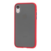 Чохол для iPhone Xr "LikGus Maxshield" червоний