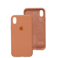 Чохол для iPhone Xr Silicone Full рожевий / flamingo