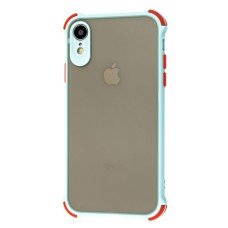 Чохол для iPhone Xr LikGus Totu corner protection бірюзовий