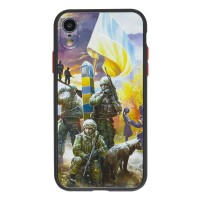 Чохол для iPhone Xr WAVE Ukraine Shadow Matte defenders of ukraine