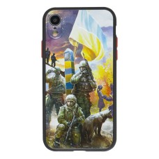 Чохол для iPhone Xr WAVE Ukraine Shadow Matte defenders of ukraine