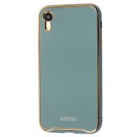Чохол для iPhone Xr Glass Premium сірий