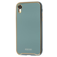Чохол для iPhone Xr Glass Premium сірий