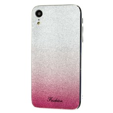 Чохол для iPhone Xr Ambre Fashion сріблястий/рожевий