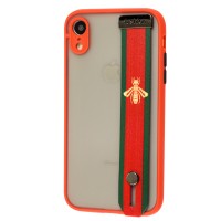 Чохол для iPhone Xr WristBand G V червоний