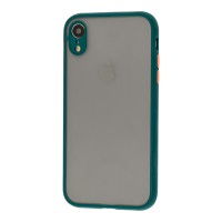 Чохол для iPhone Xr LikGus Totu camera protect оливковий