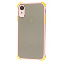 Чохол для iPhone Xr LikGus Totu corner protection рожевий