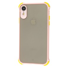 Чохол для iPhone Xr LikGus Totu corner protection рожевий