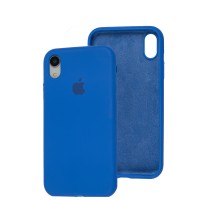 Чохол для iPhone Xr Silicone Full синій / capri blue