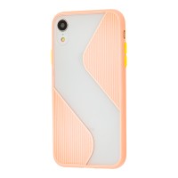 Чохол для iPhone Xr Totu wave рожевий