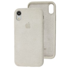 Чохол для iPhone Xr Alcantara 360 stone