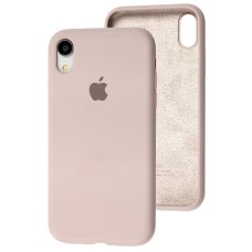 Чохол для iPhone Xr Silicone Full сірий / lavender