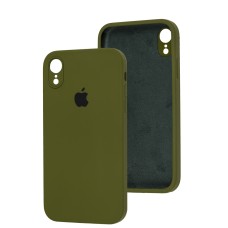 Чохол для iPhone Xr Square Full camera dark olive