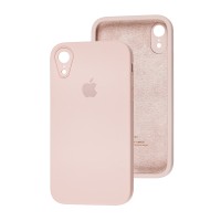 Чохол для iPhone Xr Square Full camera рожевий / pink sand
