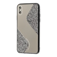 Чохол для iPhone Xs Max Shine mirror чорний