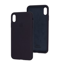 Чохол для iPhone Xs Max Silicone Full elderberry