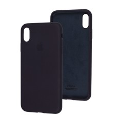 Чохол для iPhone Xs Max Silicone Full elderberry