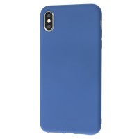 Чохол для iPhone Xs Max Molan Cano Jelly синій