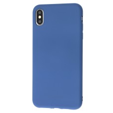 Чохол для iPhone Xs Max Molan Cano Jelly синій