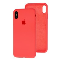 Чохол для iPhone Xs Max Silicone Full barbie pink