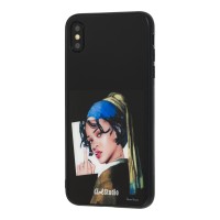 Чохол для iPhone Xs Max ArtStudio Antiq Modern "girl bubble gum"