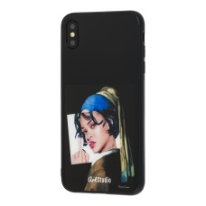 Чохол для iPhone Xs Max ArtStudio Antiq Modern "girl bubble gum"