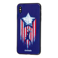 Чохол для iPhone Xs Max ArtStudio Hero series Captain Marvel