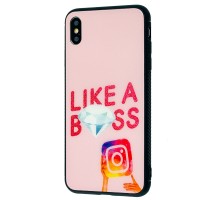 Чохол для iPhone Xs Max My style "Like a boss"
